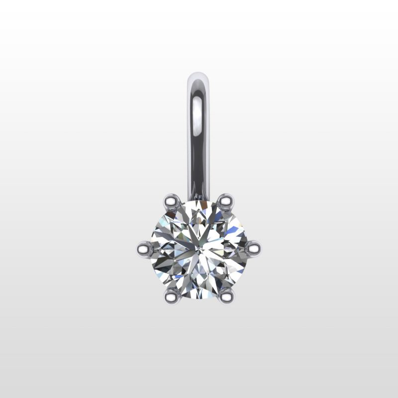 diamanthänge med briljant. välj olika material och hur stor diamant du vill ha. dimanthänge i hög kvalitet.
